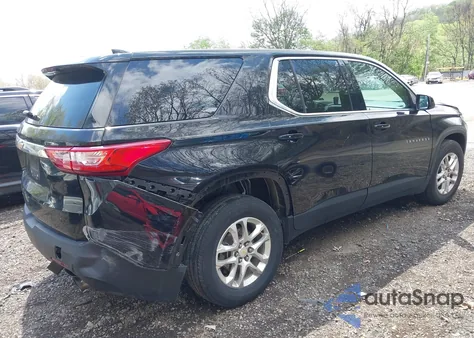 2021 Chevrolet Traverse Awd Ls z USA, uszkodzony, nr VIN 1GNEVFKW2MJ115220